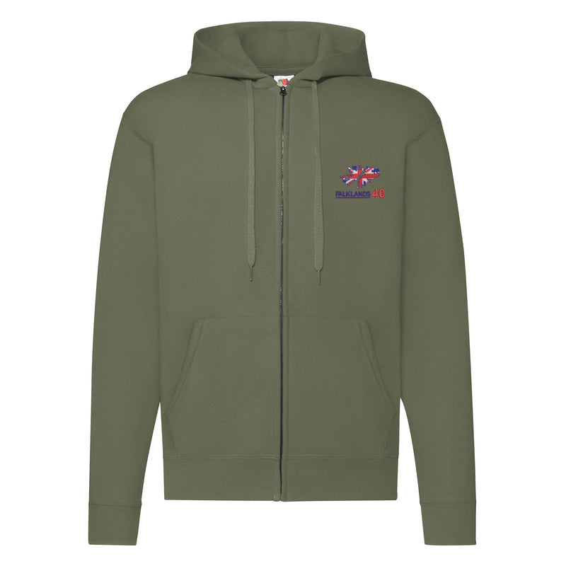 Falklands Anniversary Zipped Hoodie