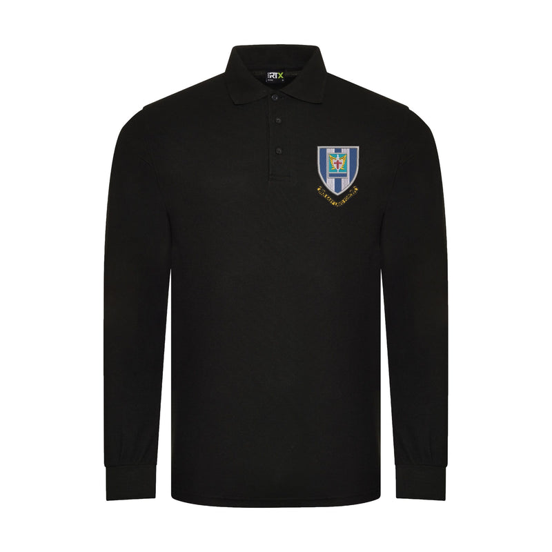 Far East Land Forces Long Sleeve Polo Shirt