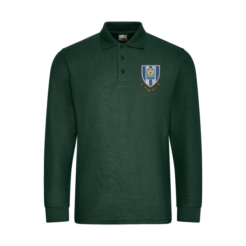 Far East Land Forces Long Sleeve Polo Shirt