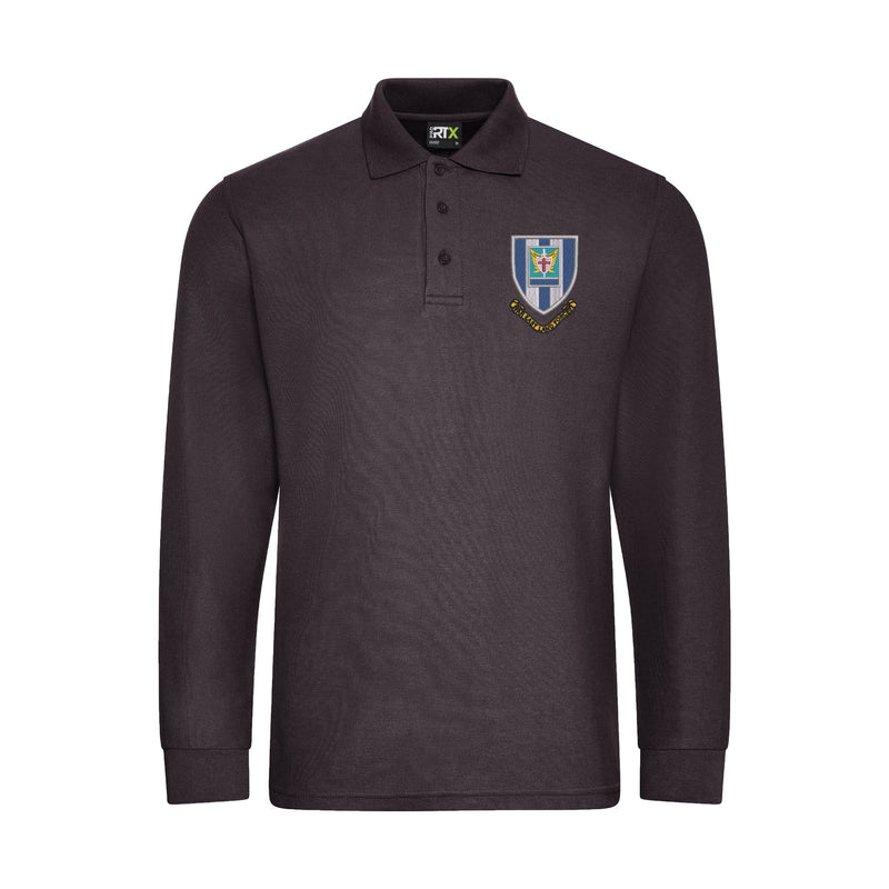 Far East Land Forces Long Sleeve Polo Shirt