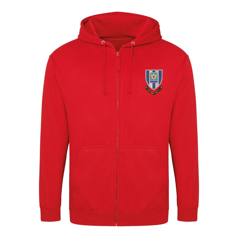 Far East Land Forces Zipped Hoodie