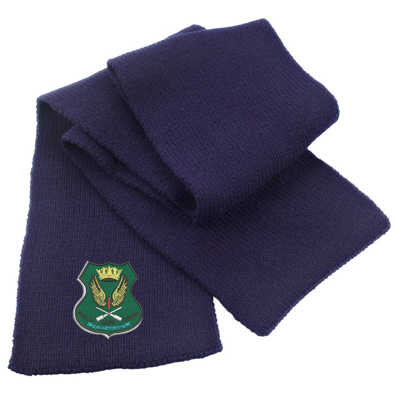 Field Gun Crew Fleet Air Arm Heavy Knit Scarf