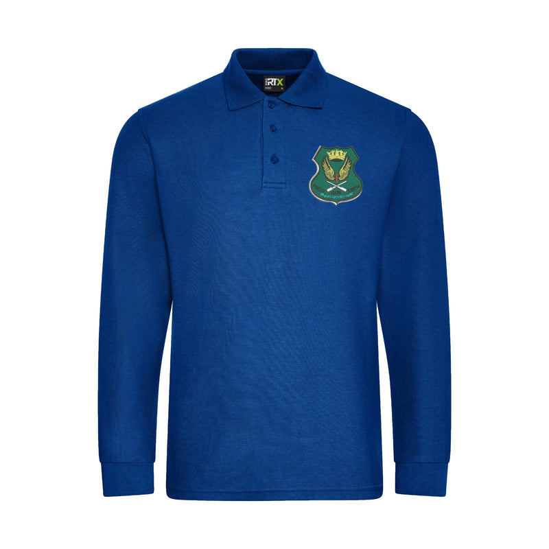 Field Gun Crew Fleet Air Arm Long Sleeve Polo Shirt