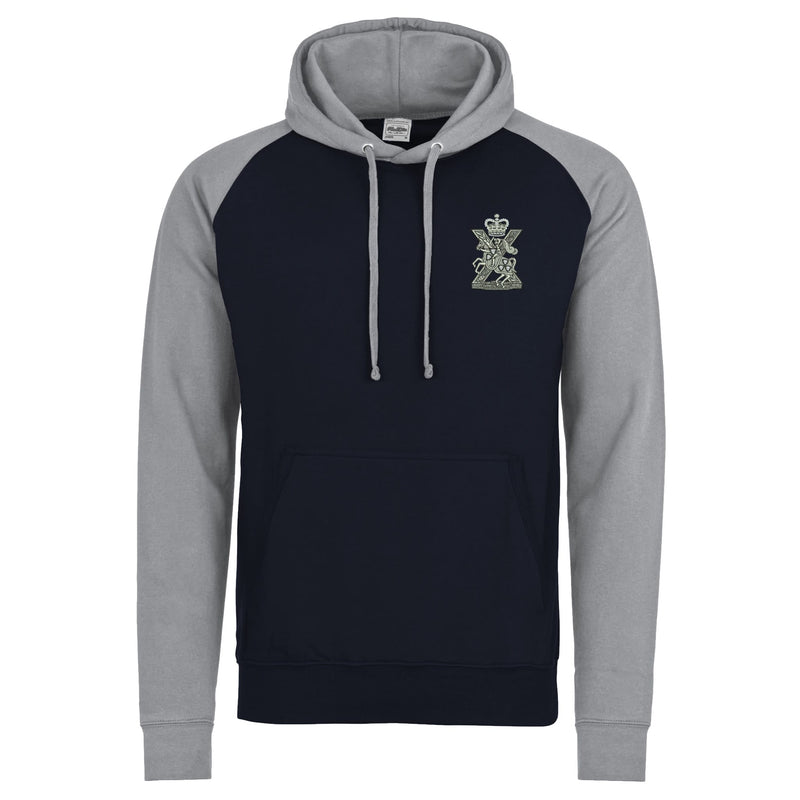 Fife and Forfar Yeomanry-Scottish Horse Contrast Sleeves Hoodie