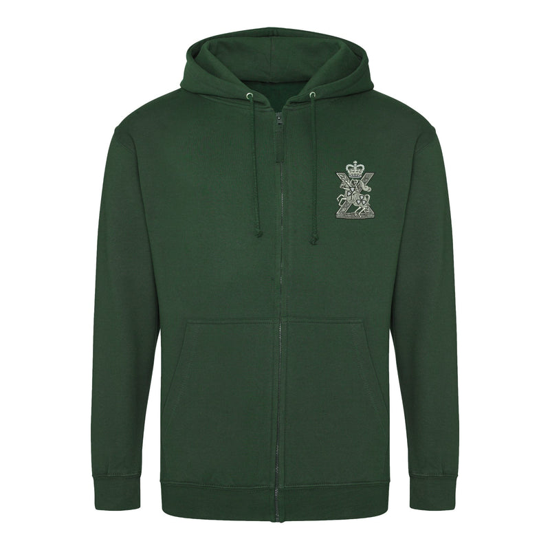 Fife and Forfar Yeomanry-Scottish Horse Zipped Hoodie