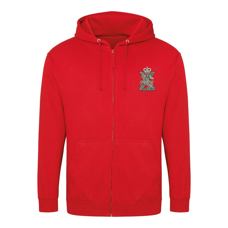 Fife and Forfar Yeomanry-Scottish Horse Zipped Hoodie
