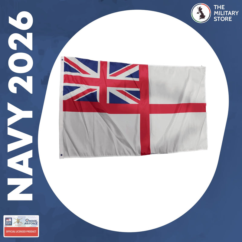 Royal Navy Ensign printed 5' x 3' flag