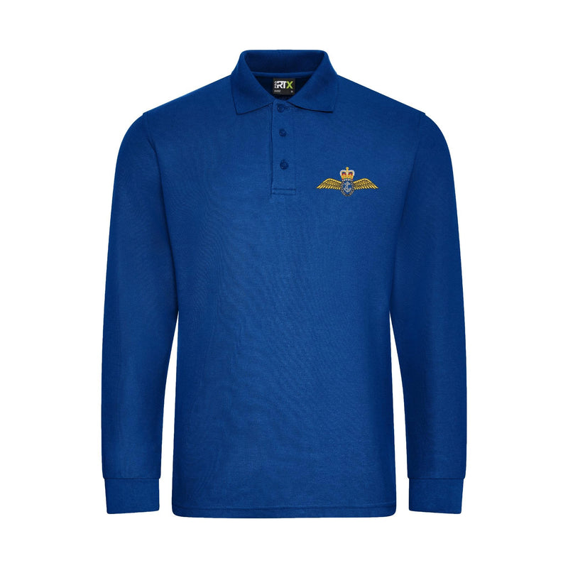 Fleet Air Arm Long Sleeve Polo Shirt