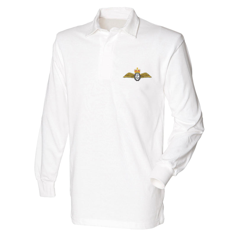 Fleet Air Arm Front Row Long Sleeve Rugby Shirt