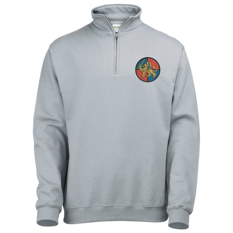 Force Troops Command Quarter Zip Sweatshirt