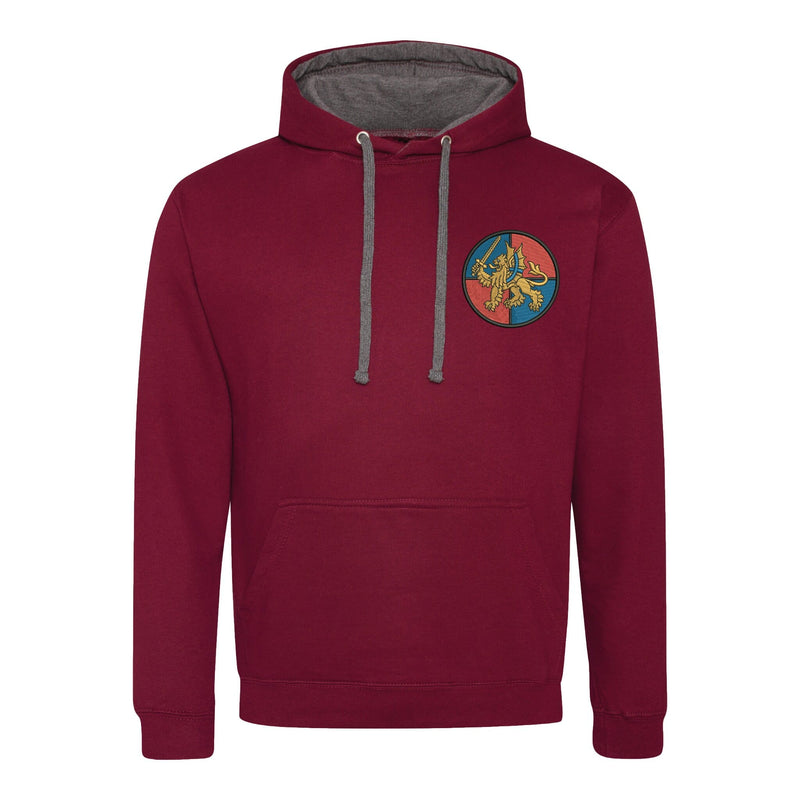 Force Troops Command Varsity Contrast Hoodie