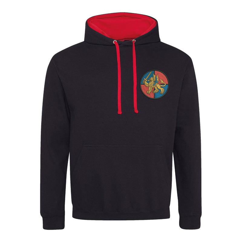 Force Troops Command Varsity Contrast Hoodie