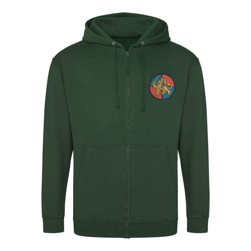 Force Troops Command Zipped Hoodie