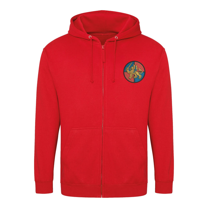 Force Troops Command Zipped Hoodie