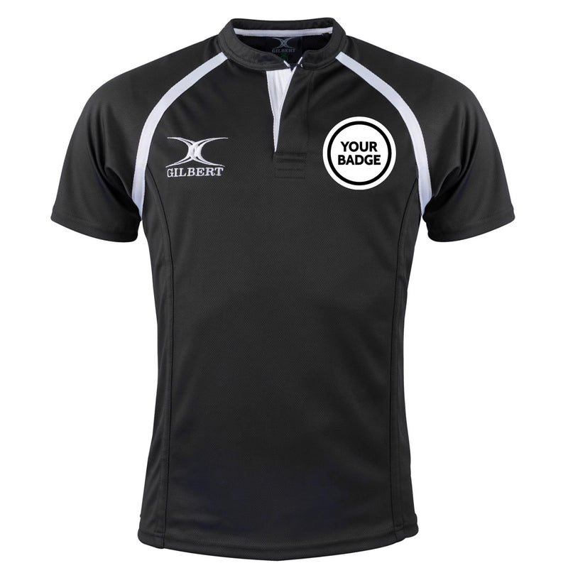 Gilbert Rugby Match Shirt - Choose Your Badge