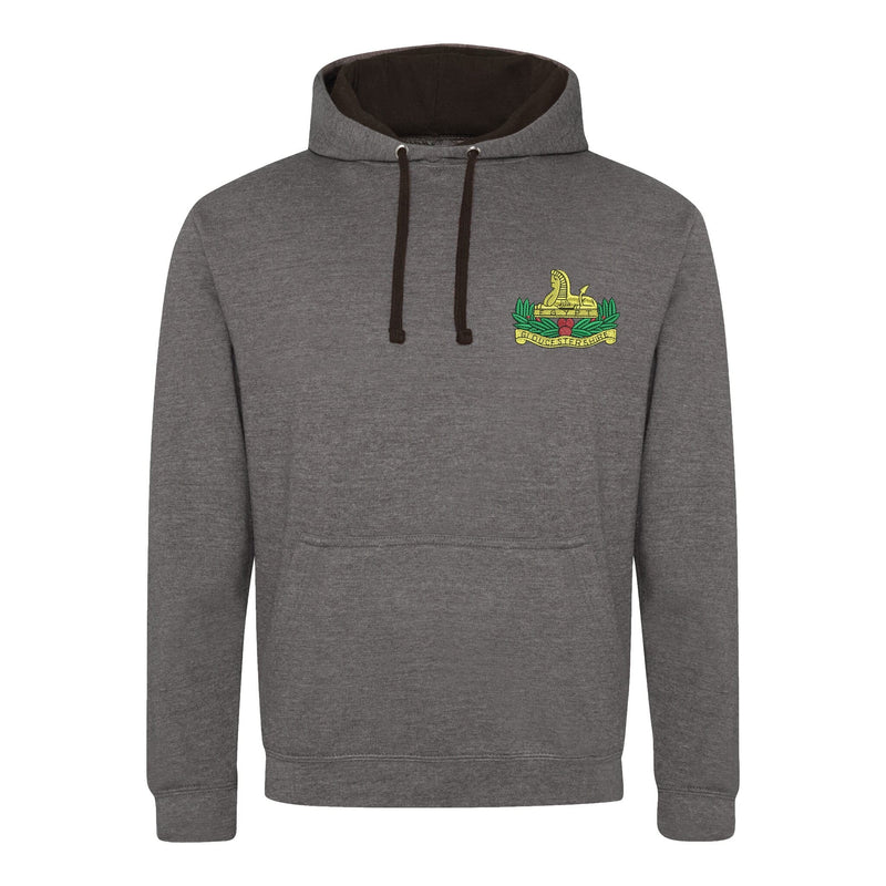Gloucestershire Regiment Varsity Contrast Hoodie