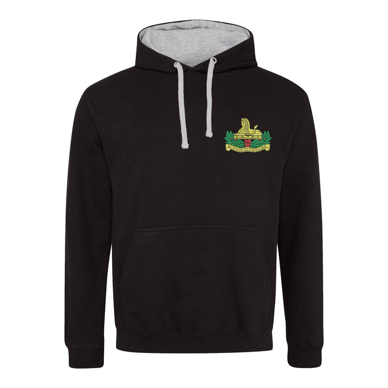 Gloucestershire Regiment Varsity Contrast Hoodie