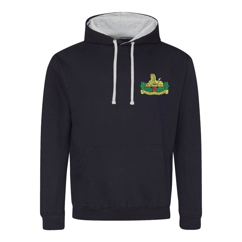 Gloucestershire Regiment Varsity Contrast Hoodie