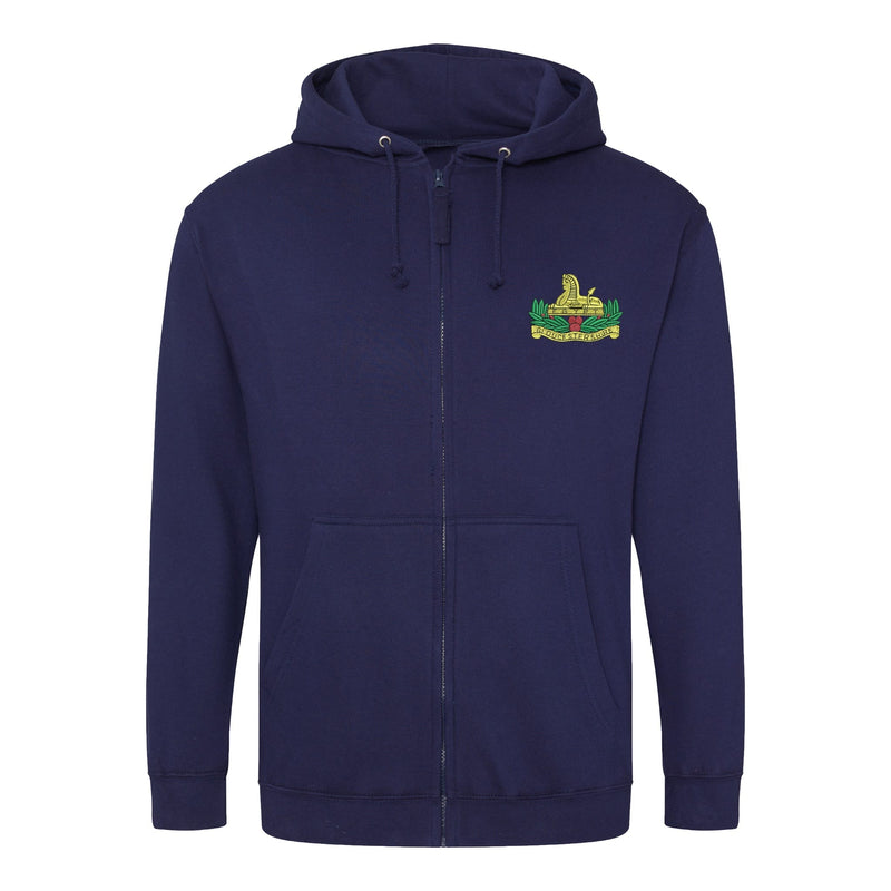 Gloucestershire Regiment Zipped Hoodie