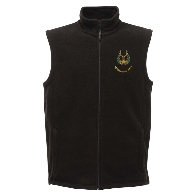 Gordon Highlanders Regatta Fleece Bodywarmer