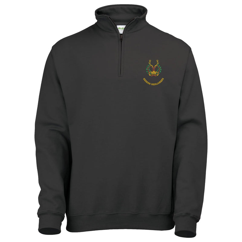 Gordon Highlanders Quarter Zip Sweatshirt