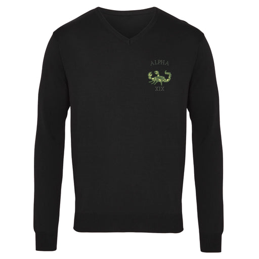 Green Howards Alpha Company Arundel Sweater Black