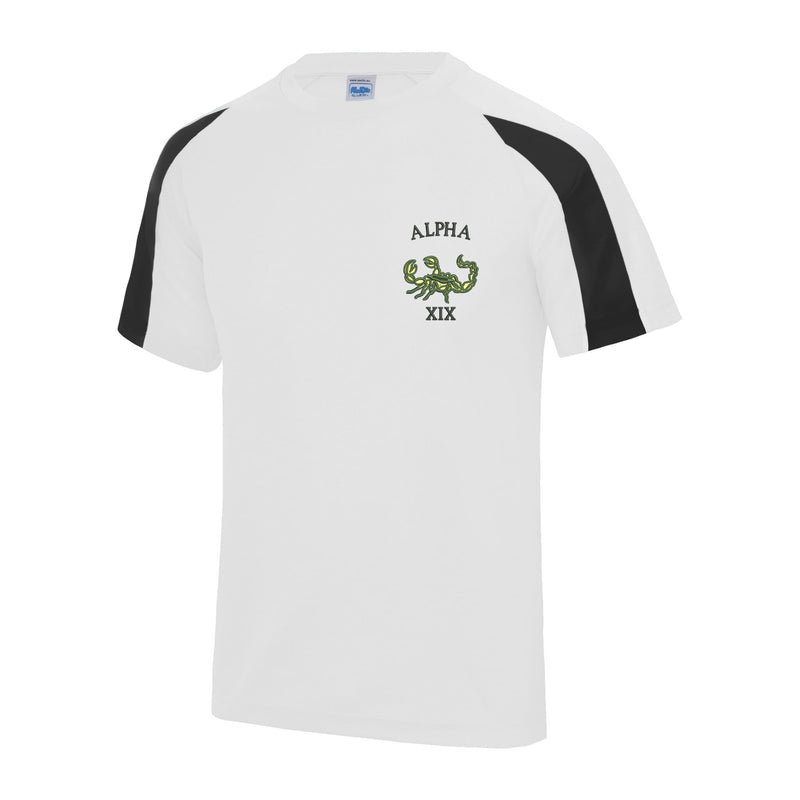 Green Howards Alpha Company Contrast Polyester T-Shirt