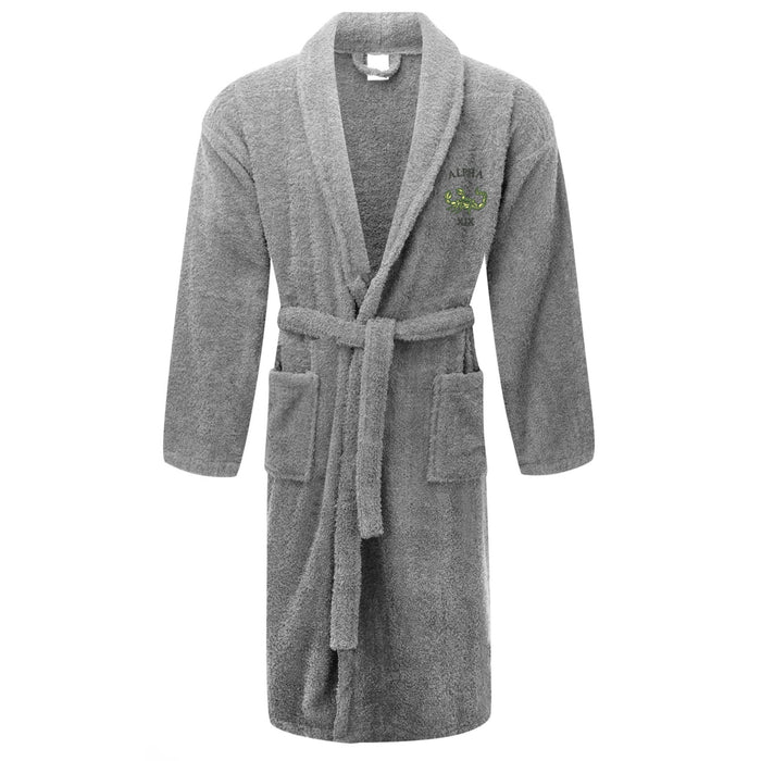 Green Howards Alpha Company Dressing Gown