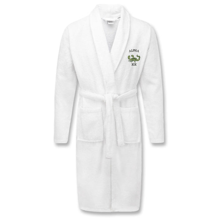Green Howards Alpha Company Dressing Gown