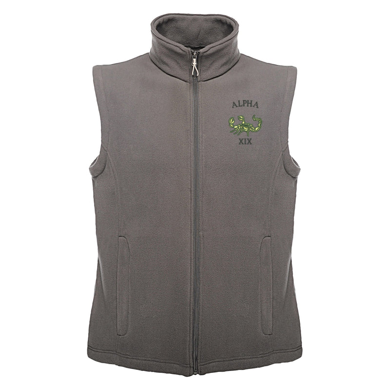 Green Howards Alpha Company Regatta Fleece Bodywarmer