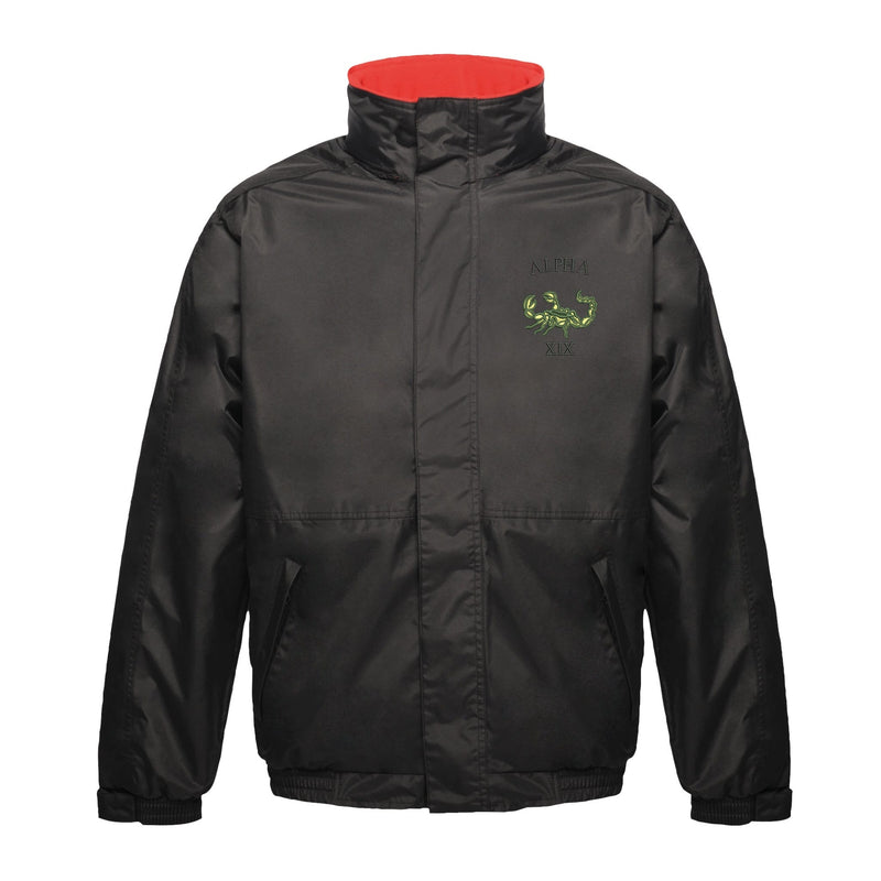 Green Howards Alpha Company Regatta Waterproof Jacket With Hood