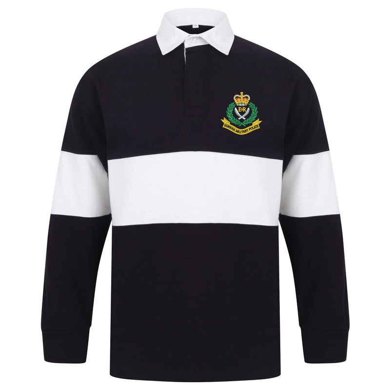 Gurkha Military Police Long Sleeve Panelled Rugby Shirt