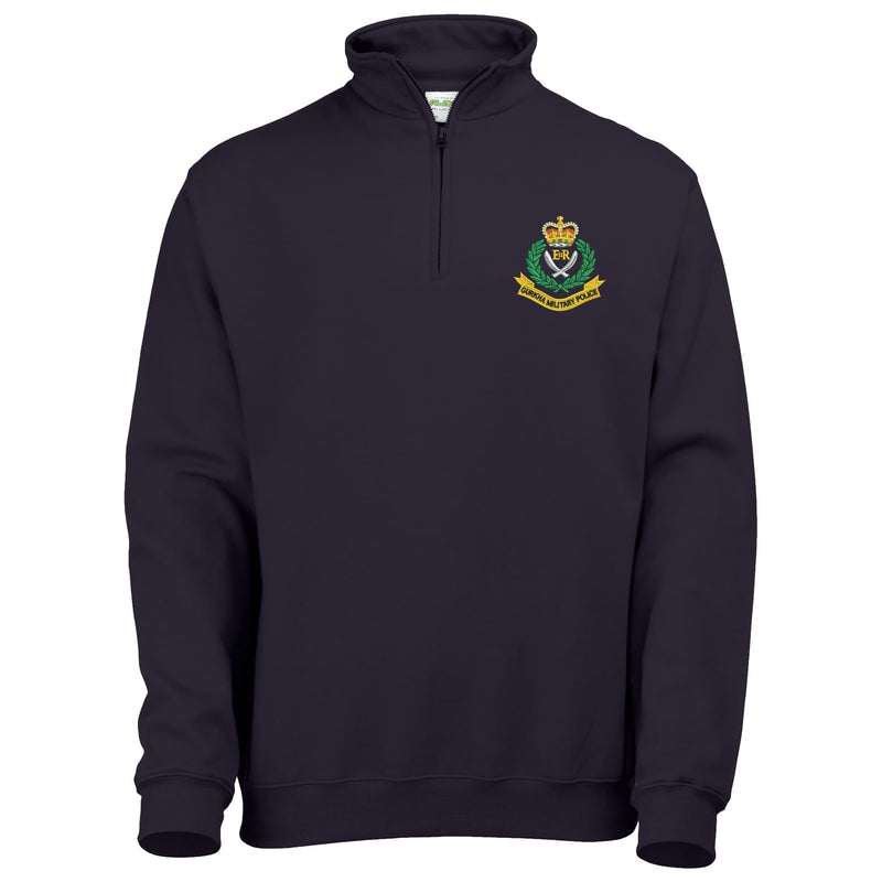 Gurkha Military Police Quarter Zip Sweatshirt