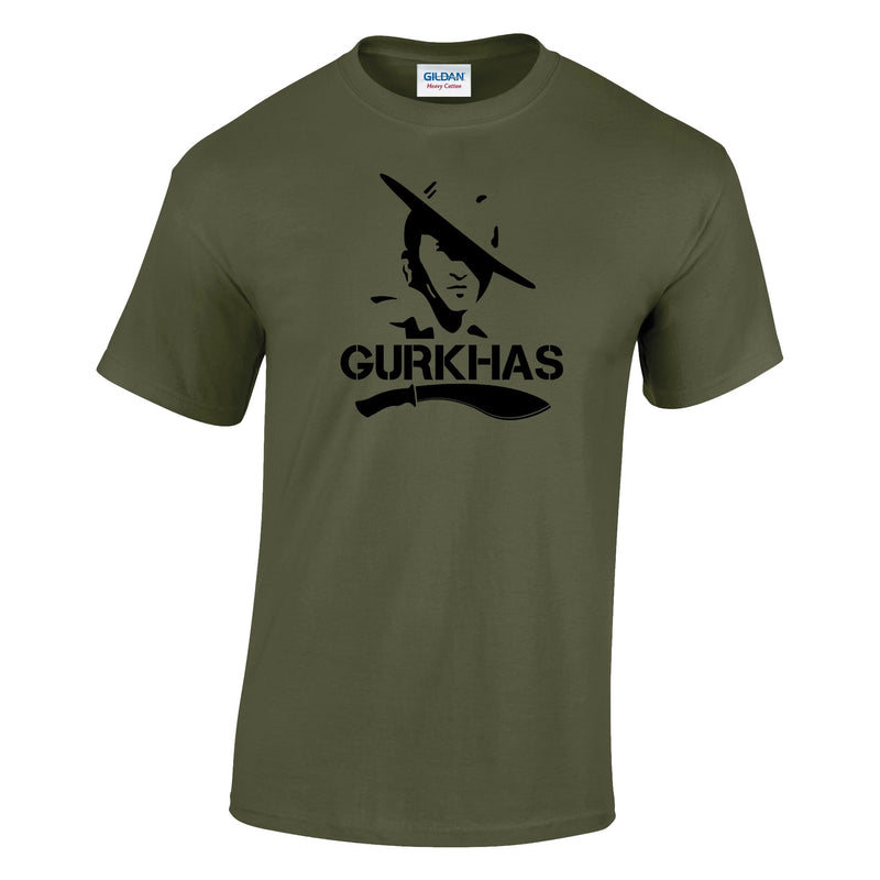 Gurkhas Printed T-Shirt
