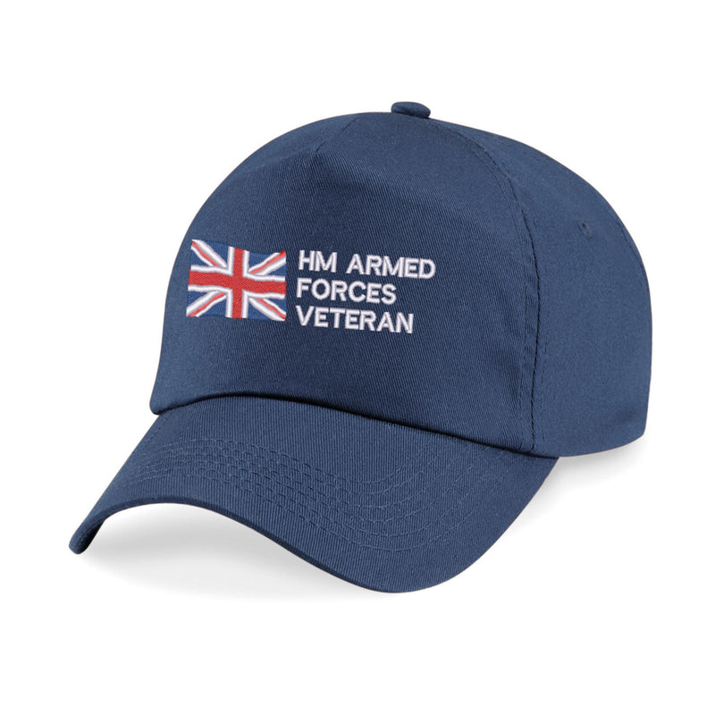 HM Armed Forces Veteran Embroidered Baseball Cap