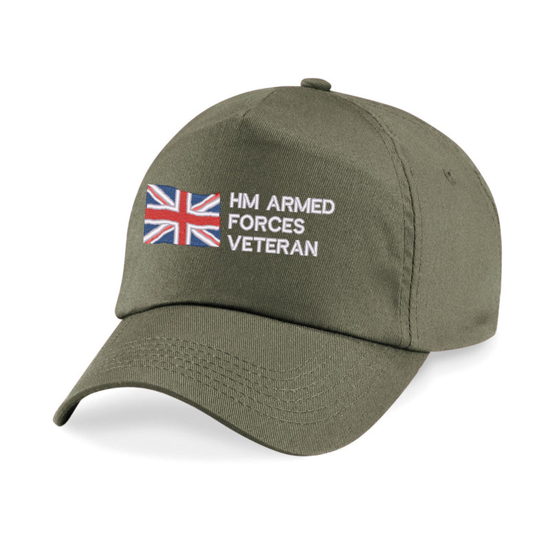 HM Armed Forces Veteran Embroidered Baseball Cap