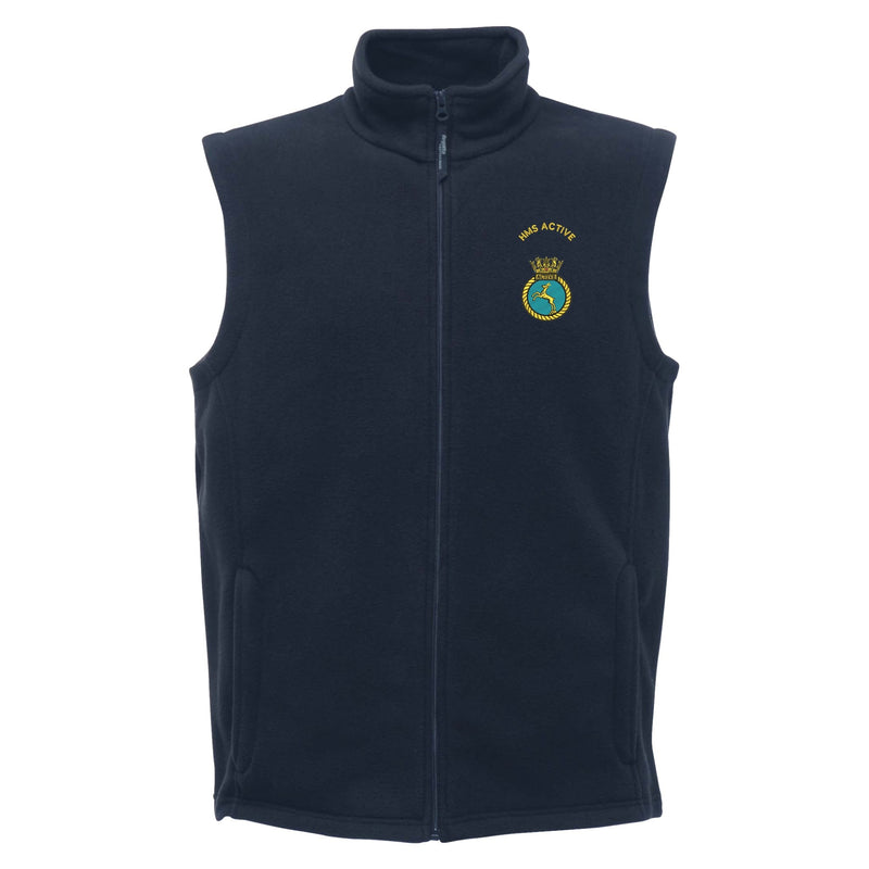 HMS Active Regatta Fleece Bodywarmer