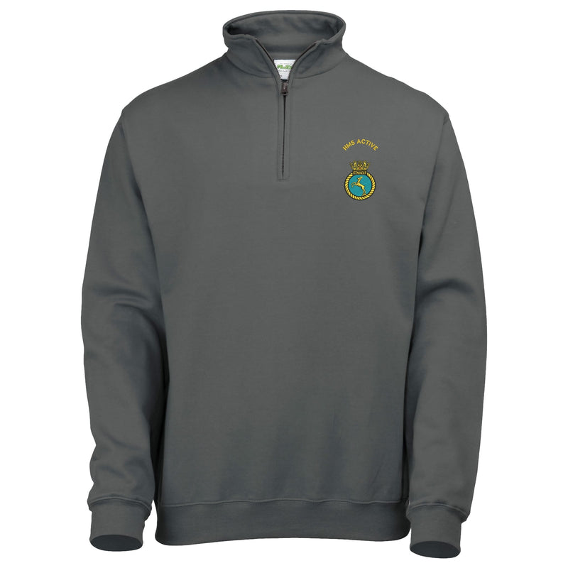 HMS Active Quarter Zip Sweatshirt