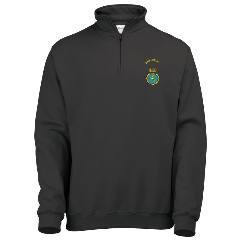 HMS Active Quarter Zip Sweatshirt