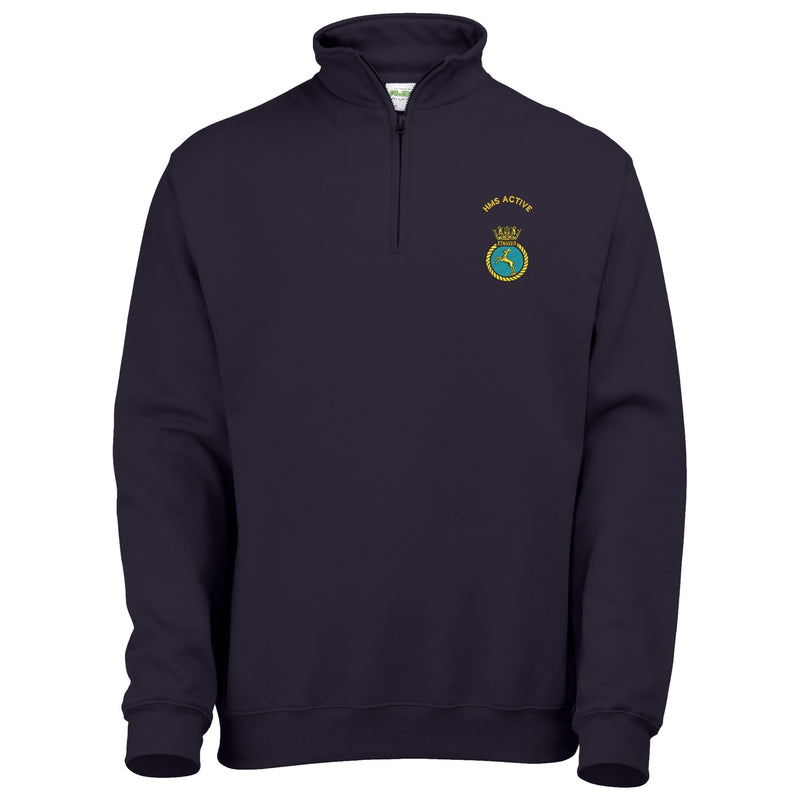HMS Active Quarter Zip Sweatshirt