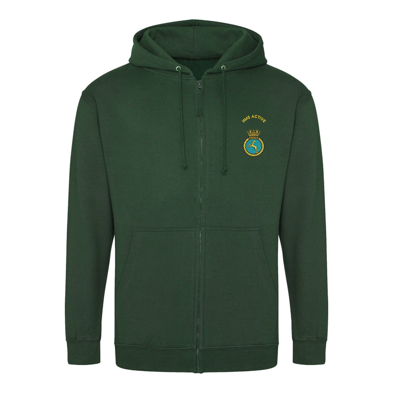 HMS Active Zipped Hoodie
