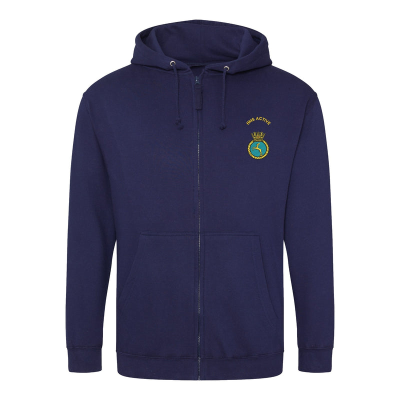 HMS Active Zipped Hoodie