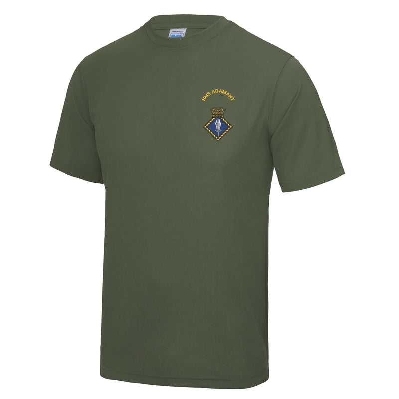 HMS Adamant Polyester T-Shirt