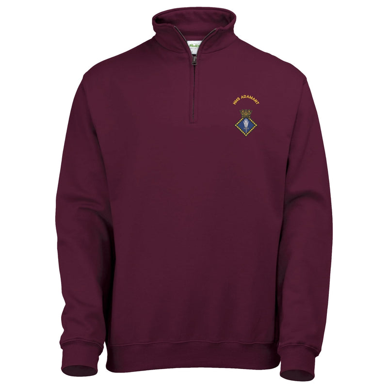HMS Adamant Quarter Zip Sweatshirt