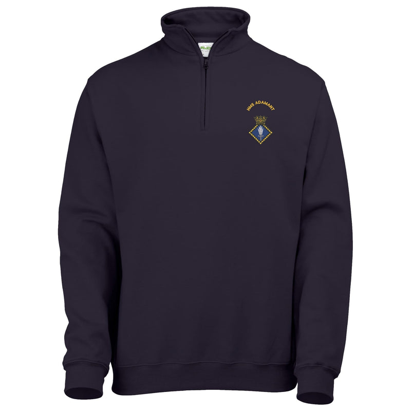 HMS Adamant Quarter Zip Sweatshirt