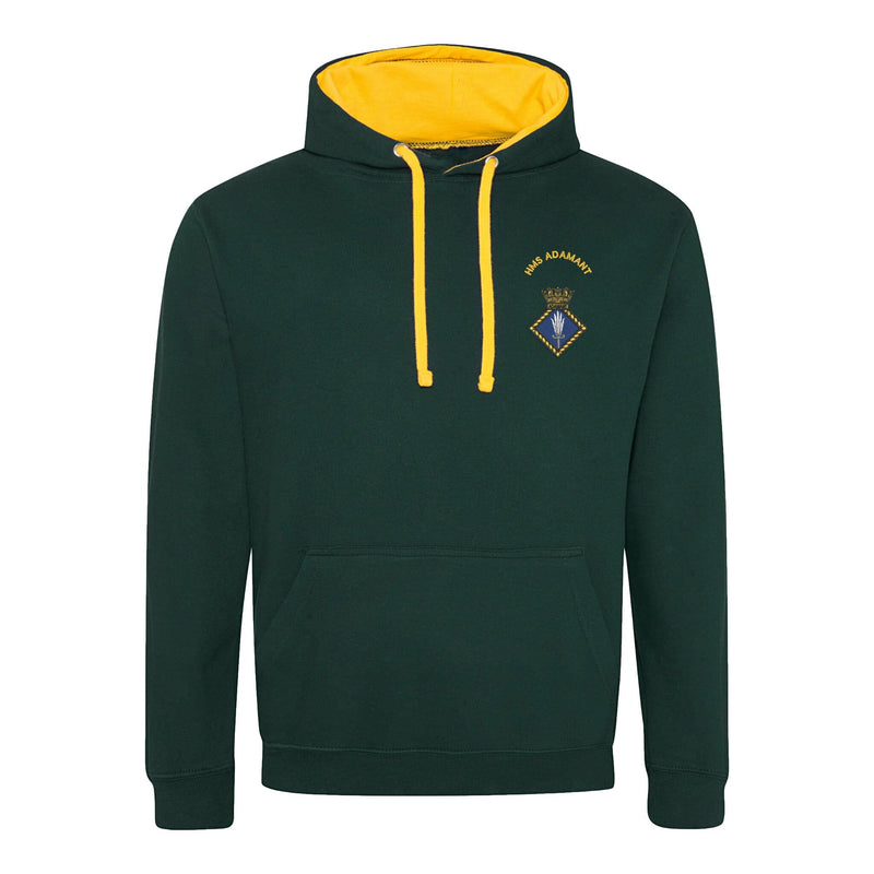 HMS Adamant Varsity Contrast Hoodie