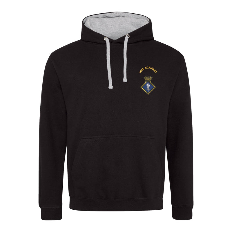 HMS Adamant Varsity Contrast Hoodie