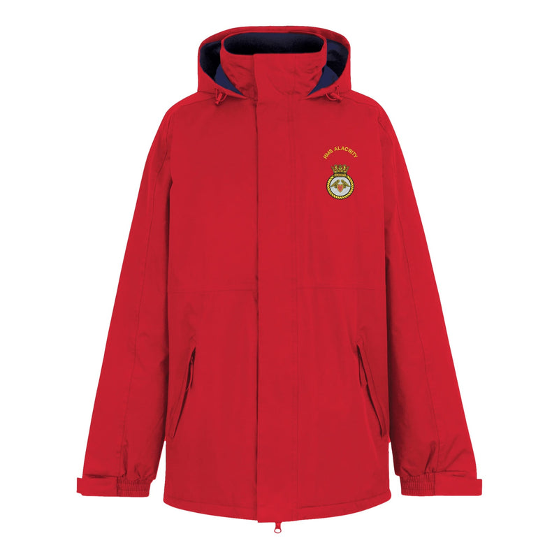 HMS Alacrity Regatta Dover Parka
