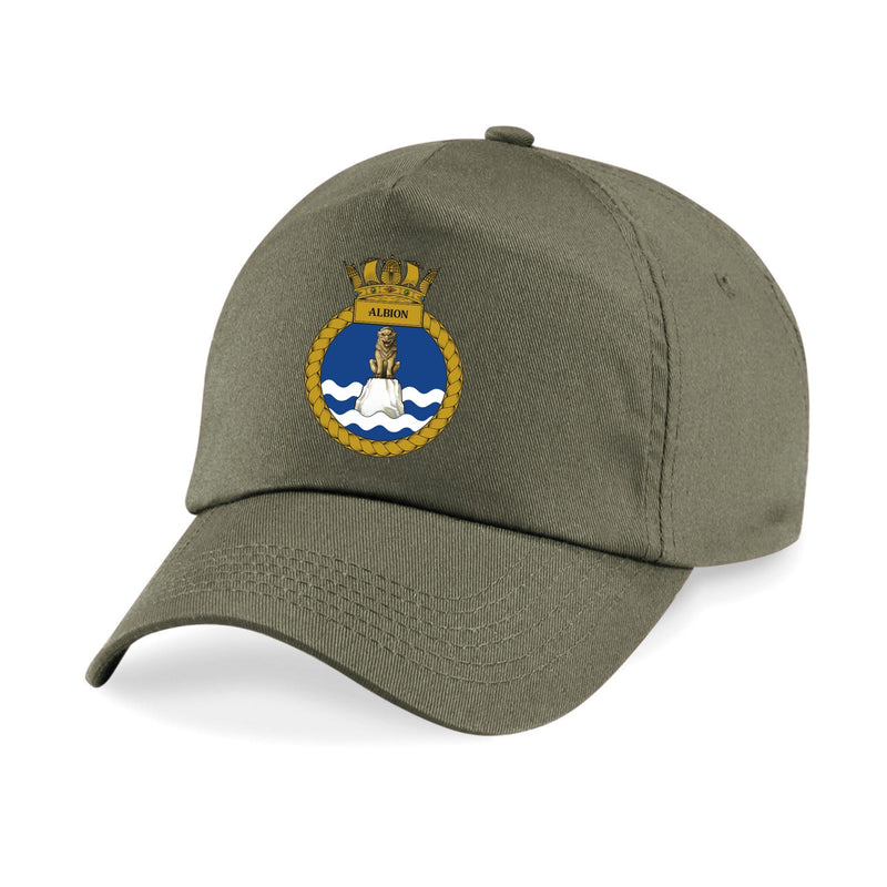 HMS Albion Printed Cap