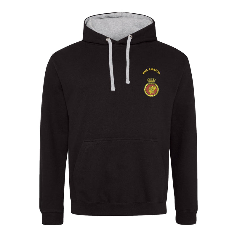 HMS Amazon Varsity Contrast Hoodie